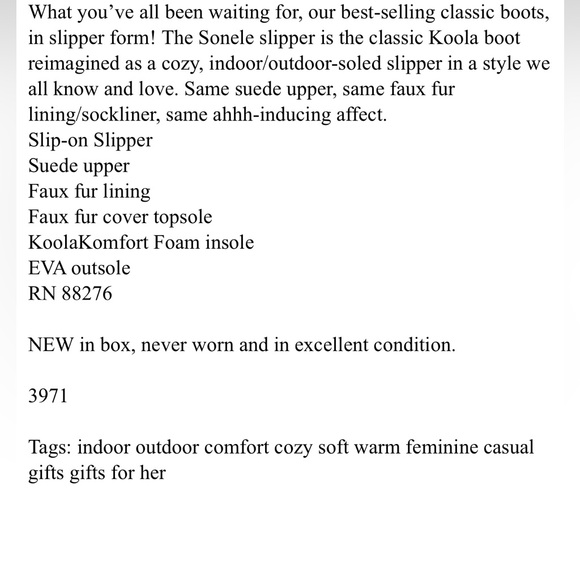 KOOLABURRA by UGG Women’s “SONELE” Slippers Size 9 worn 1 time Chestnut EUC - Picture 6 of 6